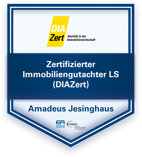 DIAZert — Zertifizierter Immobiliengutachter LS